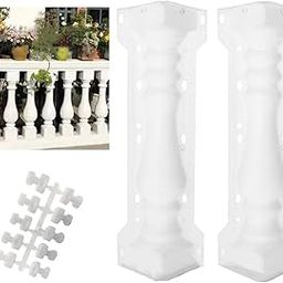 Kucy Roman Column Mold Balcony Garden Pool Fence Cement Railing Plaster Concrete Mould-image-4