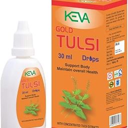 Keva Gold Tulsi Drops - 30ml | Boosts Immunity | Cough And Cold Relief | 100% Ayurvedic | Builds Respiratory Health | Antiviral, Antibacterial, Increases body resistance-image-9
