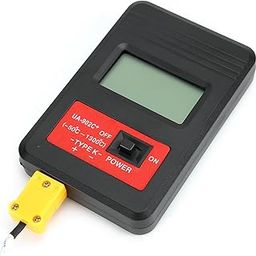 Thermocouple Probe Meter, Portable Digital LCD K Type Thermometer with Backlight, Small and Easy to Carry, Accurate Measurement for Temperature Detection, Made of (UA902C)-19