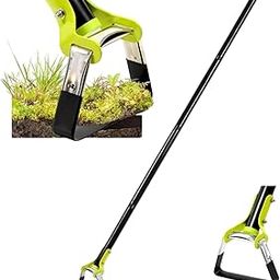Fieldstar Heavy Duty Hand Weeder for Gardening | Manual Weed Removal Hoe Equipment | Agriculture Tools for Farming (with Adjustable Pole/Handle)-picture-32