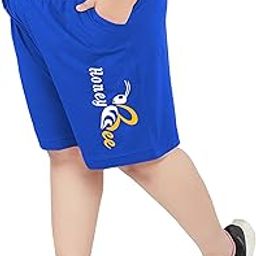 Womens Plus Size Bermuda Shorts with Graphic Print ? Cotton, Regular Fit with Pockets | XL, 2XL, 3XL, 4XL, 5XL | Comfortable for Curvy Women | Yoga, Gym, Nightwear & Casual Wear Blue-image-76
