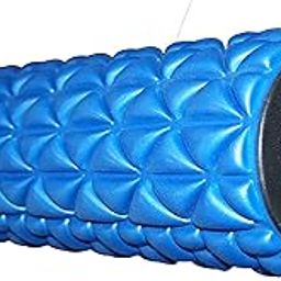 Diablo Foam Roller,Massage Roller,Self Massage,Trigger Point Release,Balance Exerciser (Blue) (Length 18 Inch)-image-11