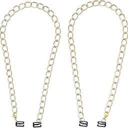 Big Link Chain |Decorative Glass Beads Adjustable Women Bra Strap for Women and Girls-16
