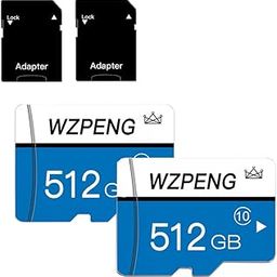512GB Micro Sd Card Class 10 Memory Card with sd Adapter Fast Speed TF Card for Tablet/Mobile Phone/Camera/Car Audio-2PCS-image-26