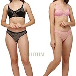 Women's Bridal Floral Lace, Underwire, High Cut Thong Honymoon Lingerie Bra Panty Set Adjustable Straps for Easy Wear, Lightweight and Breathable Material-picture-12