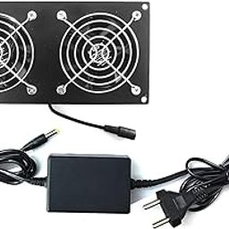 Fourdot Cooling Fan System For enclosed AV Cabinet Almirah 8 Inch Model 280-28