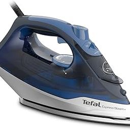 Tefal Express Steam Iron Plus / 2600W Power/Durilium Airglide Ceramic Soleplate / +25% More Steam Output/Steam Flow of Up to 190 g/min, Vertical Steaming/Auto Switch Off/Java Salt-20