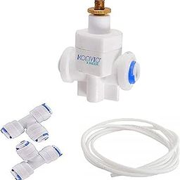 Konvio Neer Manual Tds Adjuster for All Ro UV UF Water Filter With 2 Tee Connectors and 2 Meter Pipe (White)-27