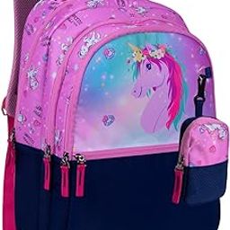 Unicorn 34ltr Printed School Backpack-image-48