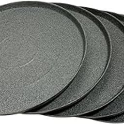 Planters Bottom Trays || 4PCS || Suitable for Decora Round Pots Polymer || Planters Plates (18 Inches) (Round-Grey)-image-76