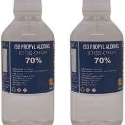 CERO ® IPA Isopropyl Alcohol for Cleaning, All Electronics, Clean Your Makeup Tools, Clean CPU, GPU and Screen, Repair Cosmetics 70% Pure [(CH3)2-CH-OH] CAS: 67-63-0 (250ml) Pack of 2-picture-28
