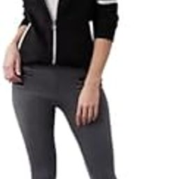 Stylish Black Long Sleeves Winter Wear Zipper Jacket For Women-image-1