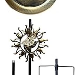 CALANDIS™ Bird Bath Bowl Ornament Bird Feeder Tray for Garden Outside Attracting Birds | Birdbaths | Bird & Wildlife Accessories | Yard, Garden & Outdoor Living-image-19