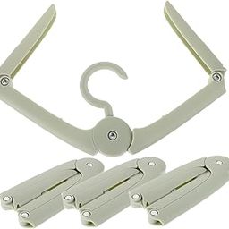 BESPORTBLE 4pcs Robust Portable Hangers Set for Travel Cruise Camping Laundry Room-image-67