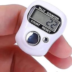 MEHRANSH Multiuse Mini Hand Tally Finger Ring Counting Device | Jap Counting Machine | Tally Counter Finger Ring | Digital Head Electronic Tally Counter, (1)-31