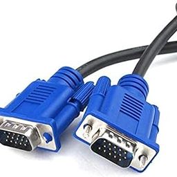 POSH Male to Male VGA Cable 1.5 Meter, Support PC/Monitor/LCD/LED, Plasma, Projector, TFT. VGA to VGA Converter Adapter Cable-22