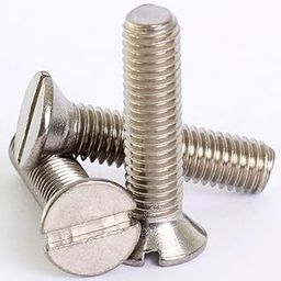 STAINLESS STEEL - 2mm 304-A2 COUNTERSUNK (CSK) SLOTTED HEAD SCREW (DIN 963) (Pack of 100 pieces) (Length : 8mm)-image-60