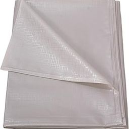 Kidswear Plastic 114 TC Mattress Protector (Grey_Queen)-image-2
