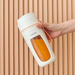Rhonnium Portable Juice Blender Bottle | USB Rechargeable Mini Personal Blender | 340ML Fresh Fruit Blender for Travel, Gym, Office & Sports-image-14