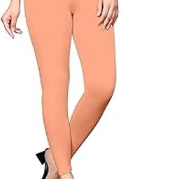ZAYANQA Slim Fit Solid Stretchable Cotton Leggings for Women Ankle Length with Ultrasoft Wide Elastic Waistband |Comfortable Ankle Length Leggings |Fashionwear|-image-18