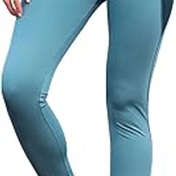 Women's Snug Fit Activewear Ankle Length Tights with Pocket in Blue-picture-15