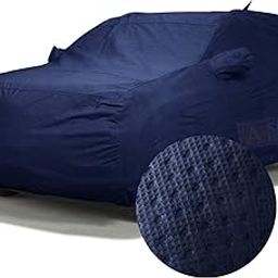 ASCOT, CAR COVER for Car Body Cover Waterproof 3 Layers Custom-Fit All Weather Waterproof Automobiles Heat Resistant UV Proof Indoor & Outdoor (for Nexon #Dark XZ+ LUX, Tiebond Blue)-12