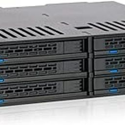 ICY DOCK ExpressCage MB326SP-B 6 x 2.5 SATA 6Gbps SAS HDD SSD Mobile Rack Cage in 1 x 5.25 bay Unique Tool-less drive installation design-29