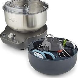 Atvel PowerMix Stand Mixer | 850W Motor, 4L Bowl | Atta Kneader, Whisk, Mixing Beater, Dough Hook, Bowl Cover | Roti Dough, Whipped Cream, Cake Batter, Pastry, Daily Mixing Needs-image-22