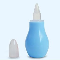 WATERFOWL Baby Nose Cleaner /Aspirator Vacum Sucker Nose Mucus Snot Cleaner Pump (Blue)-image-87