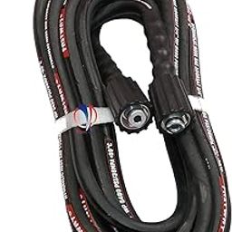 AMMK POWER TOOLS High Pressure Washer 2750 PSI 8 Meter Output Hydraulic Hose Pipe Black Color Steel Threaded-6