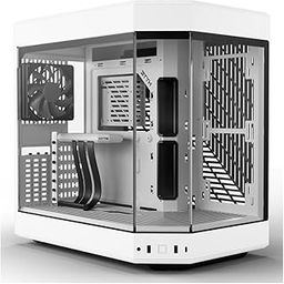 HYTE Y60 Modern Aesthetic Dual Chamber Panoramic Tempered Glass Mid-Tower ATX Computer Gaming Case with PCIE 4.0 Riser Cable Included, Snow White (CS-HYTE-Y60-WW)-image-64