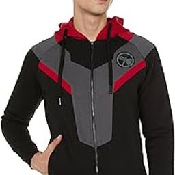 |Official Thor: Thunder Effect Mens and Boys Hoodies |Full Sleeve| Regular fit Graphic Printed| 60% Cotton 40% Polyester Multicolored Hoodies-picture-28