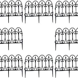Garden Fence Fencing Panels Garden Border Fence for Park Decoration Outdoors 8Pcs-image-50