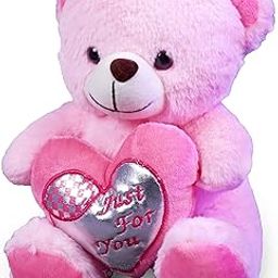 Toyshine for You Soft Toy for Kids Boy Girl Baby | Soft Feather Cotton Fabric, Teddy Pink-image-72