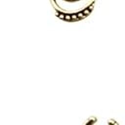 Faux Septum Nose Ring Set, Antique Gold Plated, Tribal Design, 5 pairs-image-103