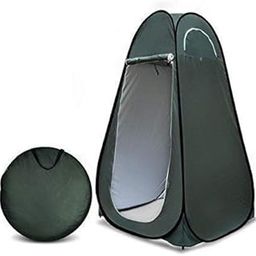 MSA Toilet Tent for Camping and Hiking Cloth Changing Tent for Camping Picnic Outdoor (Green Color, Instant Setup, Full Privacy, LXWXH : 120X120X190 cm)-image-73