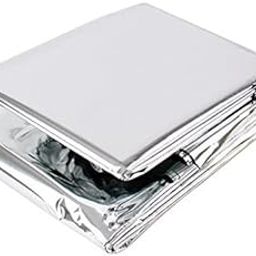 Swejos Mylar Foil Blanket for Emergency Rescue Thermal Portable Waterproof-image-2