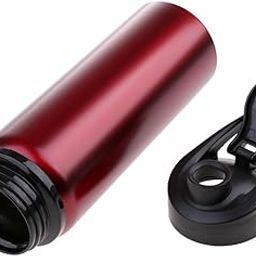 LOOM TREE® Portable 700ml Outdoor Sport Cycling Water Bottle Stainless Steel Cup Red | Cycling | Bicycle Accessories | Water Bottles & Cages-picture-4