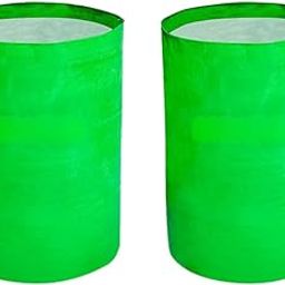 Wealth By Nature Premium HDPE UV Protected Round Grow Bags for Terrace & Vegetable Gardening – 15x24 Inch Green Plant Bags, Durable & Reusable, Pack of 2-image-9