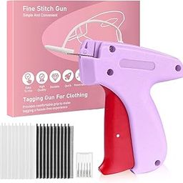 Supvox® Quick Clothing Stapler with 6 Needles & 2000 Glue Fasteners Handheld Sewing & Tagging Machine Quilt Tacking Gun Kit for Clothing Repairs, Quilting, DIY, Tailoring, Multipurpose Stitching-picture-32