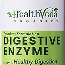 Health Veda Organics Digestive Enzyme Capsules | For Better Digestive Function, Healthy Gut, & Health Management | 60 Veg Capsules for both Men & Women…-18