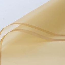 Zarwani (20 Sheet) Waterproof Plain Golden Border Gift Wrapping Paper Sheet |Korean Bouquet Wrapping|Sheets, Arts & Crafts And Diy To Wrap Christmas Gifts (Light Yellow), 1 count-image-63