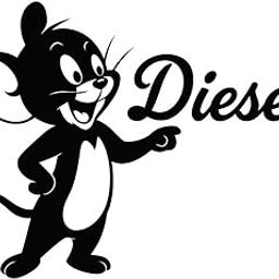 ROSA Car Sticker Vinyl Stickers - Diesel Sticker for Car Exterior, Waterproof & Scratch Proof, Weather Resistant Decals, Black & White, Cute Cartoon Jerry, Stylish Childhood Vehicle Decor-29