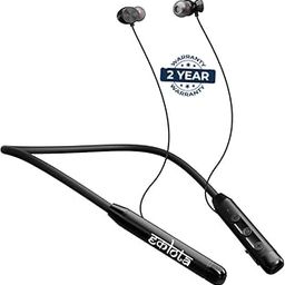 Cintlug Eकlota BT Music Neckband with Mic, Heavy Bass Sound, 40 Hours Battery Up, Low Latency Bluetooth in Ear Headphone, 2 Years Warranty by Eklota.039-image-123