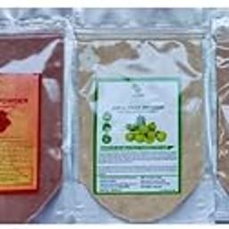 QYKKARE Hair Care Kit of Hair Oil, Shampoo, Amla, Shikakai,Hibiscus Powder (700 g) for strong and shiny hair-13