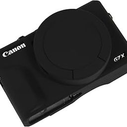 Easy Hood Case for Canon Powershot G7 X Mark III Digital Camera, Soft Silicone Protective Cover with Removable Lens Cover for Canon Powershot G7X Mark III DSLR Camera (Black)-picture-31