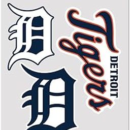 WinCraft MLB Detroit Tigers Decal Multi Use Fan 3 Pack, Team Colors, One Size-image-7