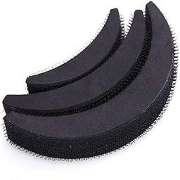 Banana Bumpits Puff Maker Black Hair Style Maker 3 Pieces Banana Bumpits for Hair Styles Accessories for Women & Girls Hair Puff Up Volumizer-image-0