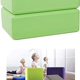 JERN® Yoga EVA Foam Block to Support and Deepen Poses Improve Strength and Aid Balance and Flexibility (Set of 2)-picture-22