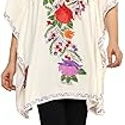 Kashmiri Aari Multi embroidered kaftan-picture-41